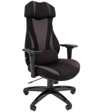 Игровое кресло Chairman Драйв 14 черное-серое