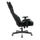 Кресло игровое геймерское Бюрократ VIKING KNIGHT LT20 FABRIC черный крестовина металл. Фото товара с разных ракурсов.